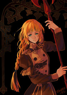 Fire emblem fanart with a more dramatic pallette.