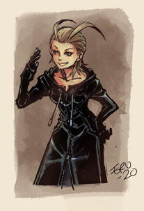 Colored, cleaned-up sketch