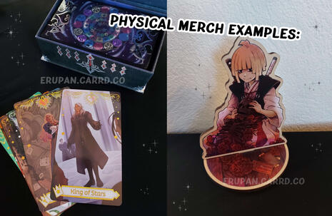 Tarot deck and Standee