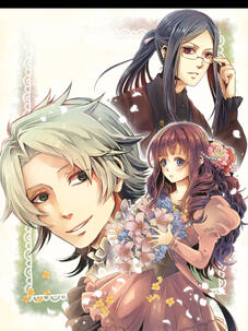 Original work. A mockup cover of a shoujo story.