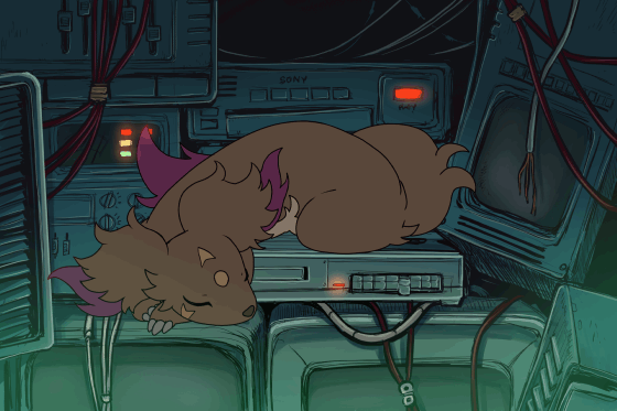 Animation of a character belonging to Iggyness